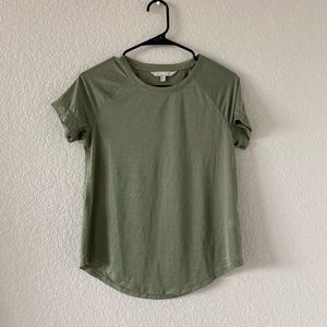 Olive Athlete Tee